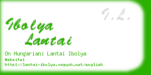 ibolya lantai business card